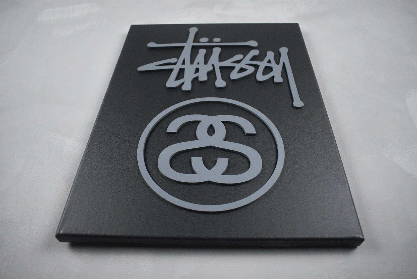 STUSSY "SS" BLACK