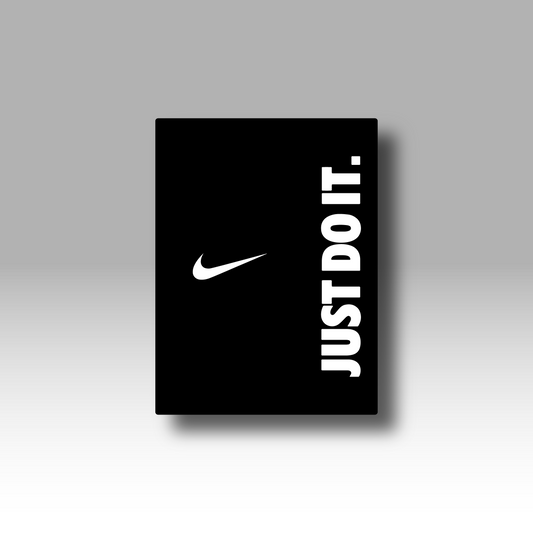 NIKE "JUST DO IT" BLACK