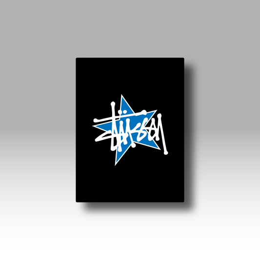 STUSSY "STAR" BLACK