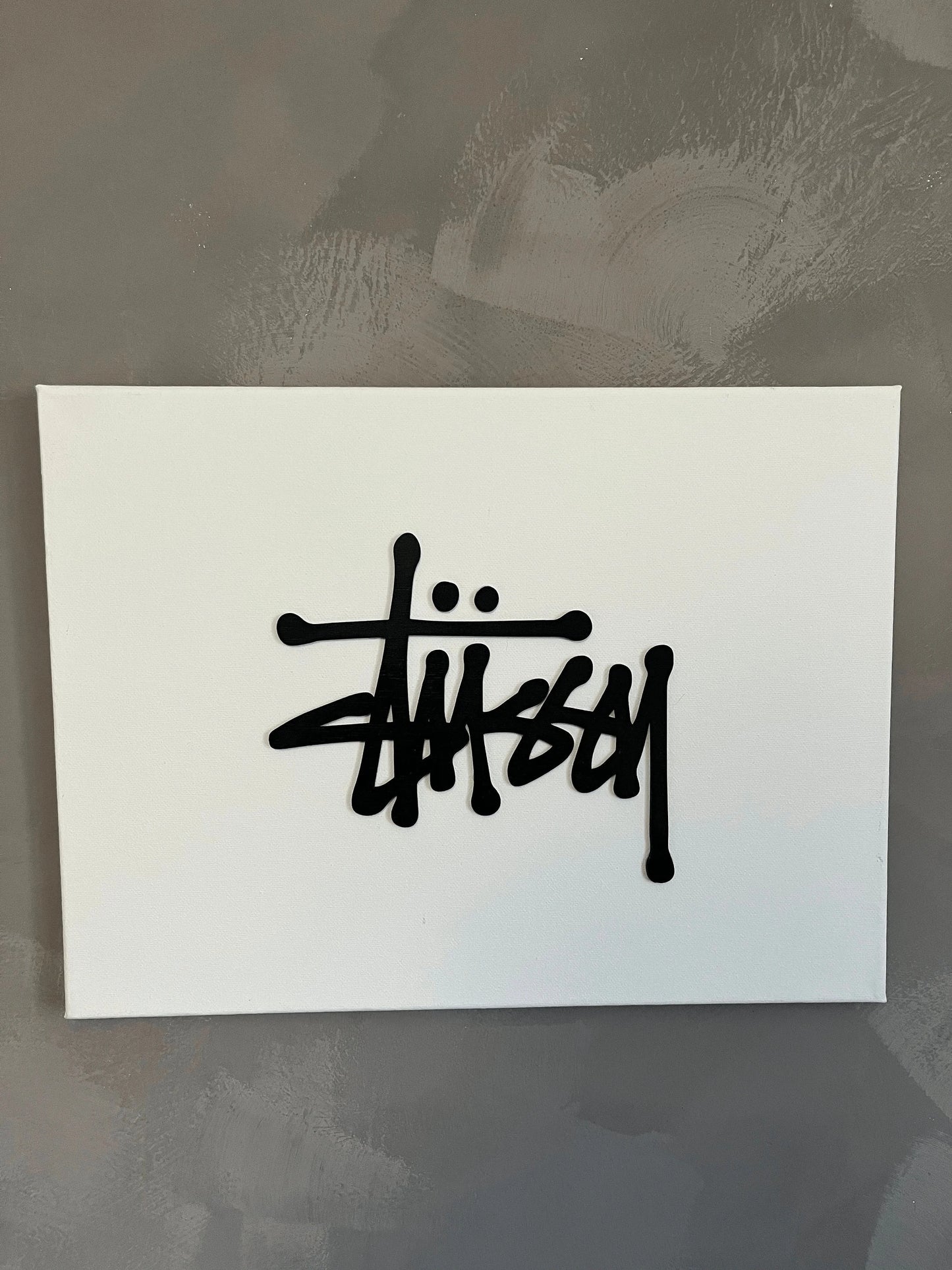 STUSSY "LOGO" WHITE