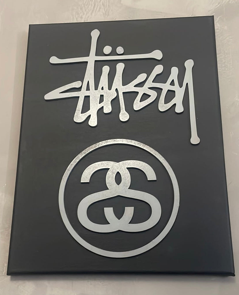 STUSSY "SS" BLACK