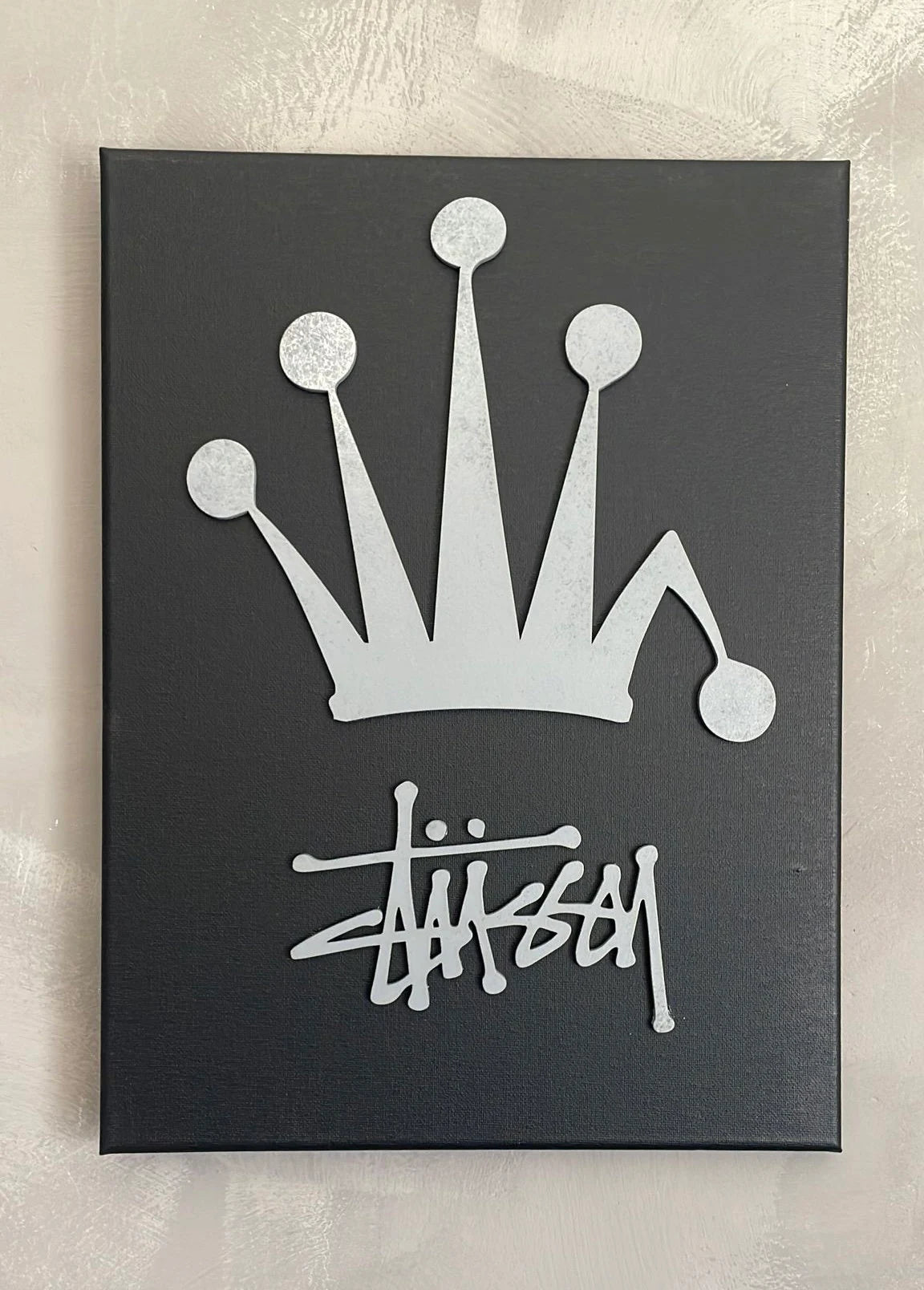 STUSSY "KING" BLACK