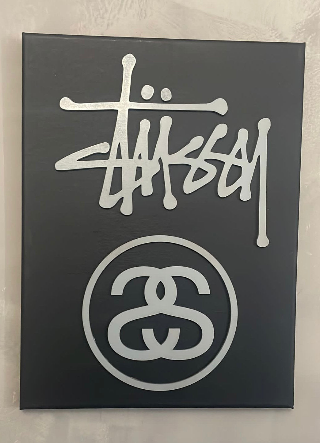 STUSSY "SS" BLACK