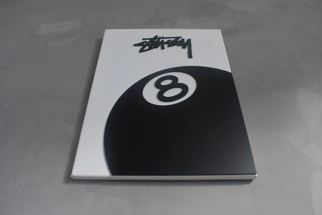 STUSSY "BIG BALL" WHITE