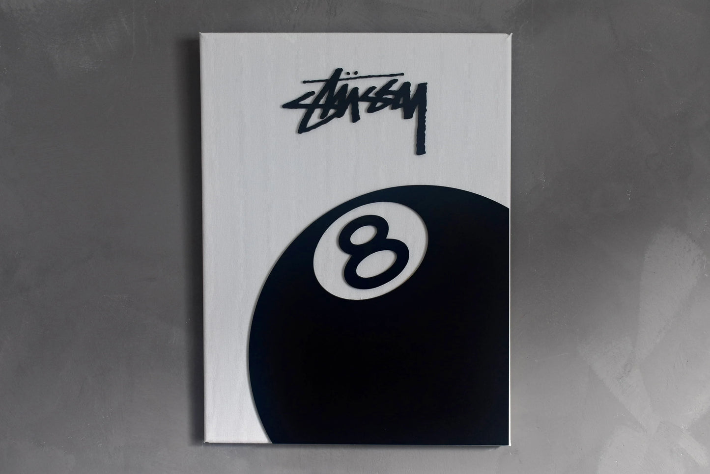 STUSSY "BIG BALL" WHITE