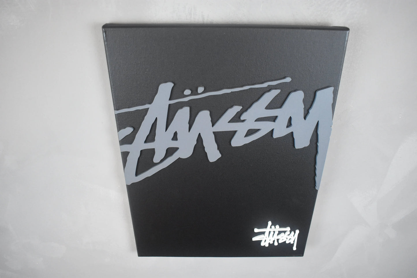 STUSSY "TWOLOGOS" BLACK