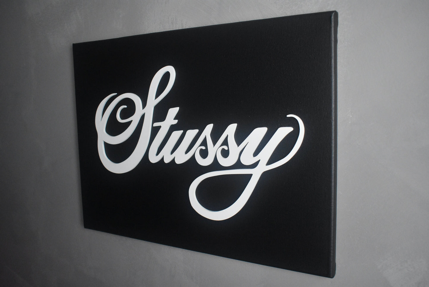 STUSSY "SIGNATURE" BLACK