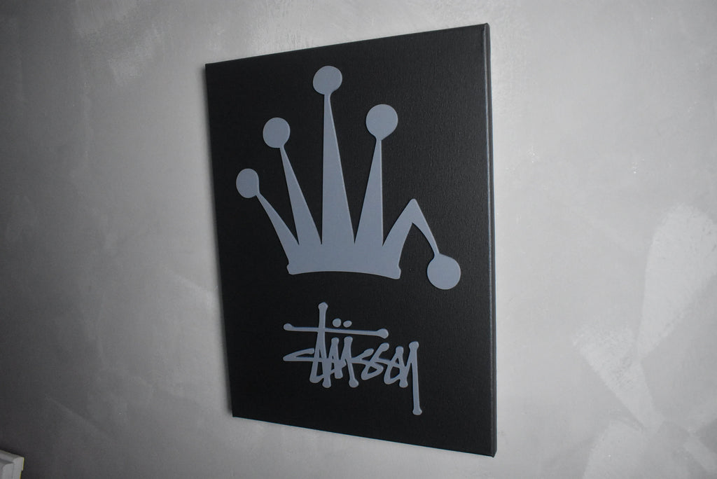 STUSSY "KING" BLACK