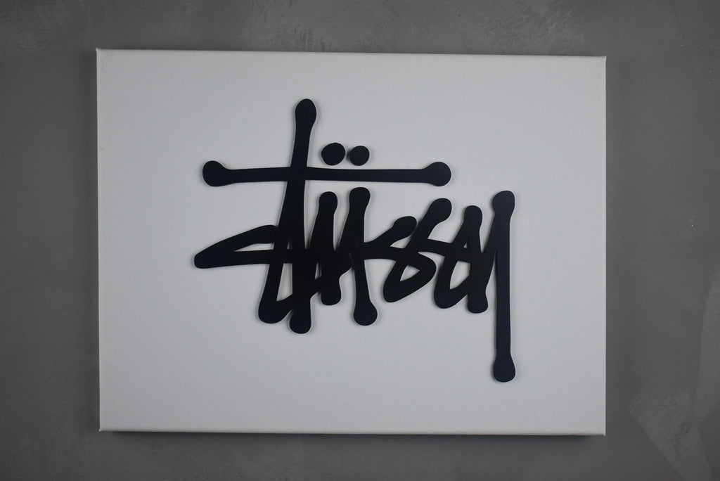 STUSSY "LOGO" WHITE