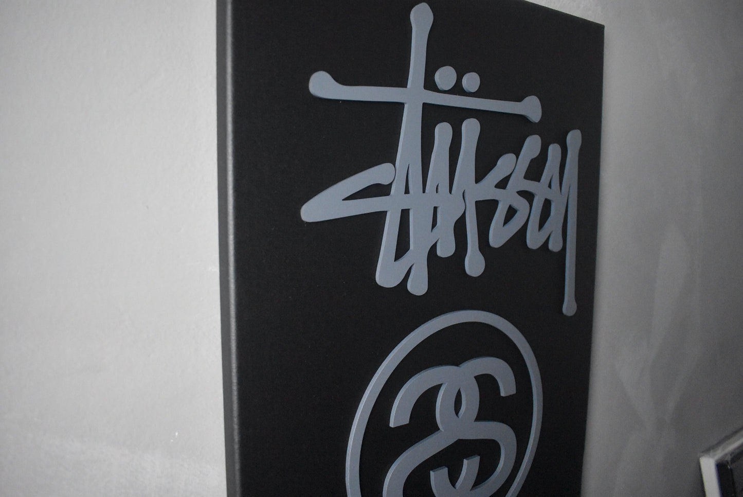 STUSSY "SS" BLACK