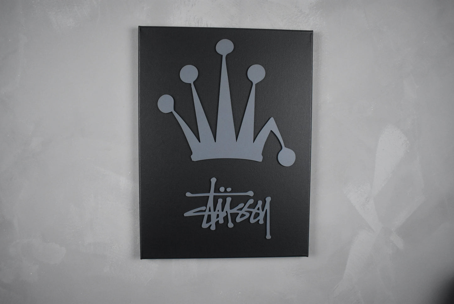 STUSSY "KING" BLACK