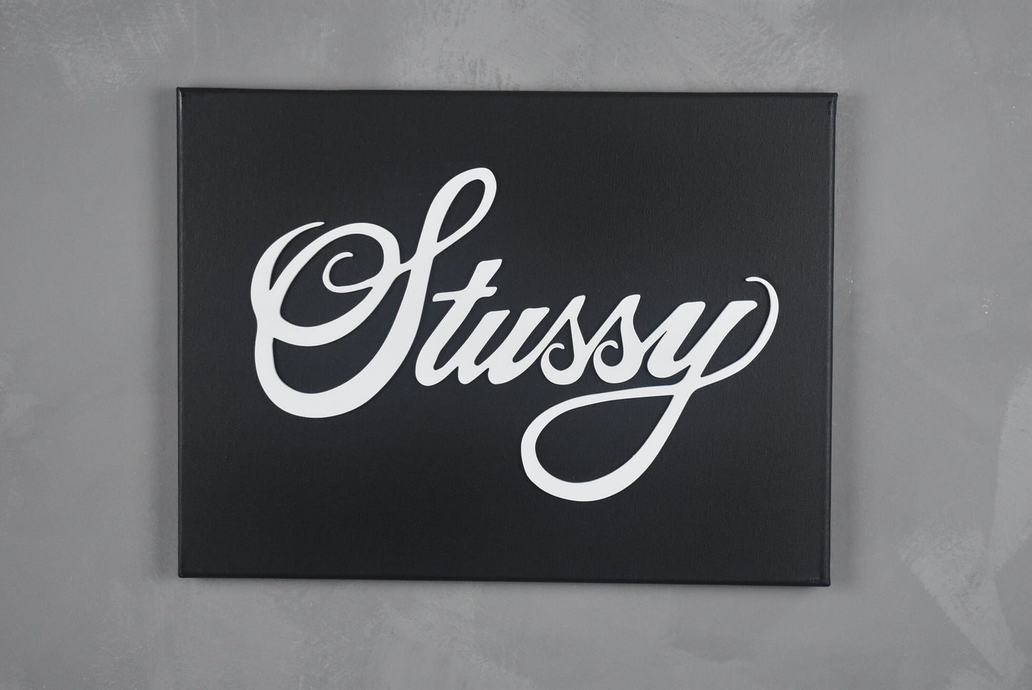 STUSSY "SIGNATURE" BLACK