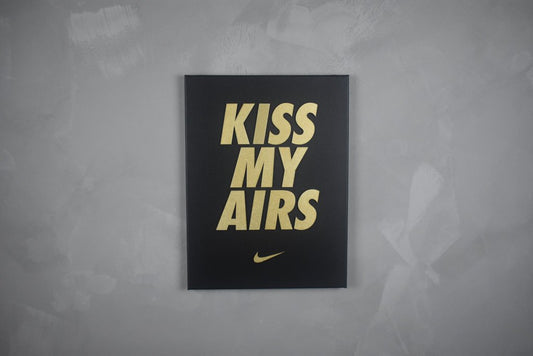 NIKE "KISS MY AIRS" BLACK